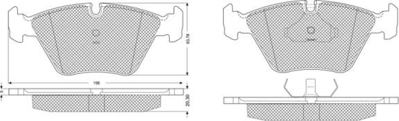 Procodis France PF1069 - Set placute frana,frana disc aaoparts.ro