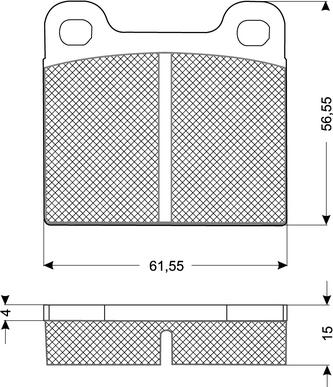 Procodis France PF1019 - Set placute frana,frana disc aaoparts.ro