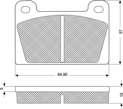 Procodis France PF1026 - Set placute frana,frana disc aaoparts.ro