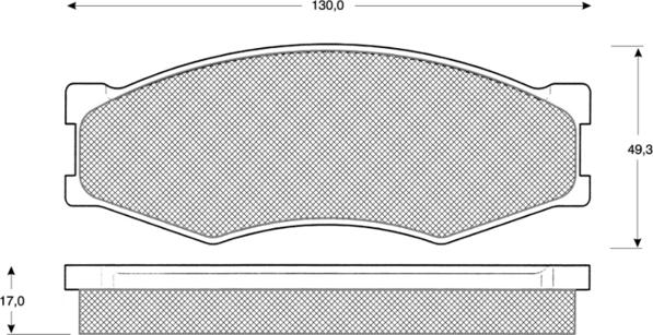 Procodis France PF1157 - Set placute frana,frana disc aaoparts.ro