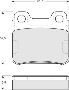 Procodis France PF1349 - Set placute frana,frana disc aaoparts.ro