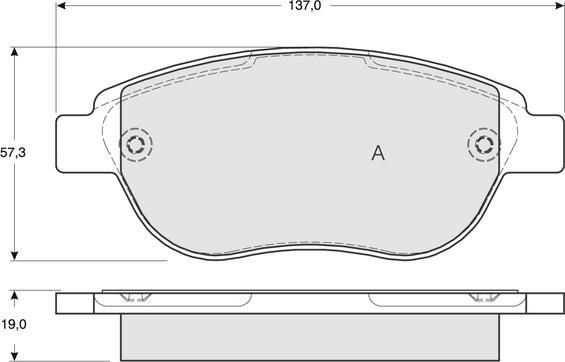 Alanko 10300632 - Set placute frana,frana disc aaoparts.ro