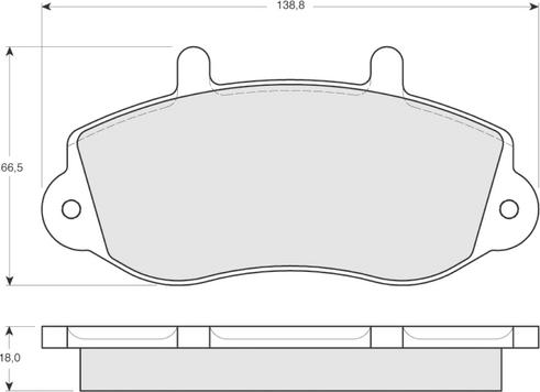 Holden 4404777 - Set placute frana,frana disc aaoparts.ro