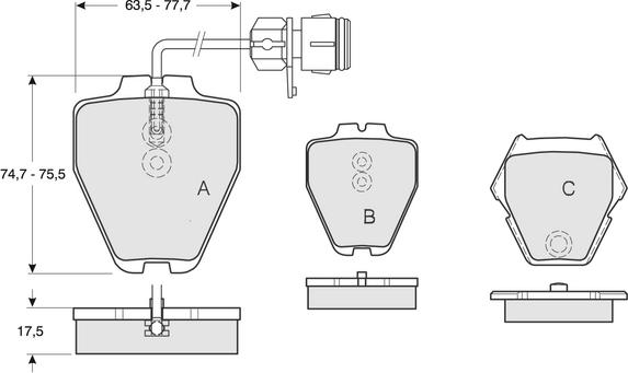 Procodis France PF1315 - Set placute frana,frana disc aaoparts.ro