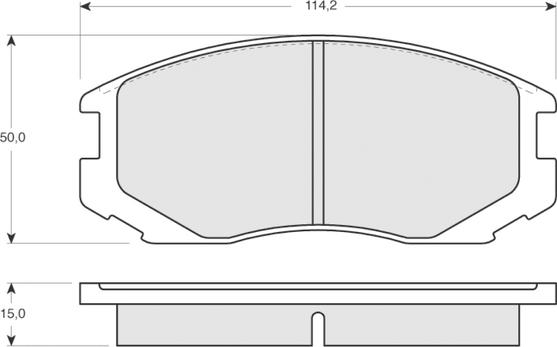 Procodis France PF1291 - Set placute frana,frana disc aaoparts.ro