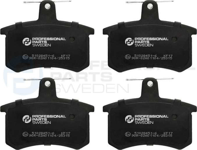 Professional Parts 51028451-6 - Set placute frana,frana disc aaoparts.ro