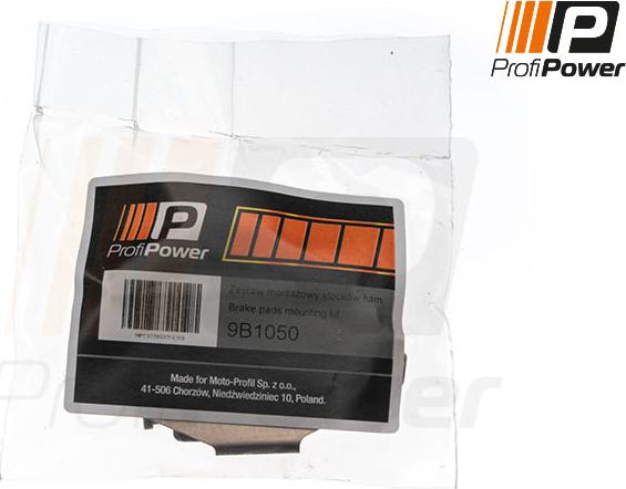 ProfiPower 9B1050 - Set accesorii, placute frana aaoparts.ro