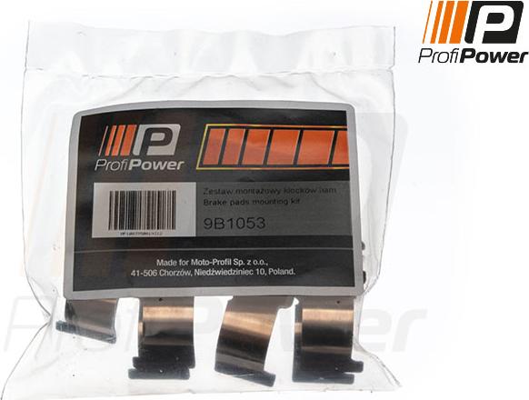 ProfiPower 9B1053 - Set accesorii, placute frana aaoparts.ro