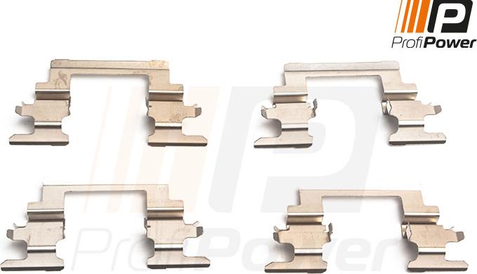 ProfiPower 9B1067 - Set accesorii, placute frana aaoparts.ro