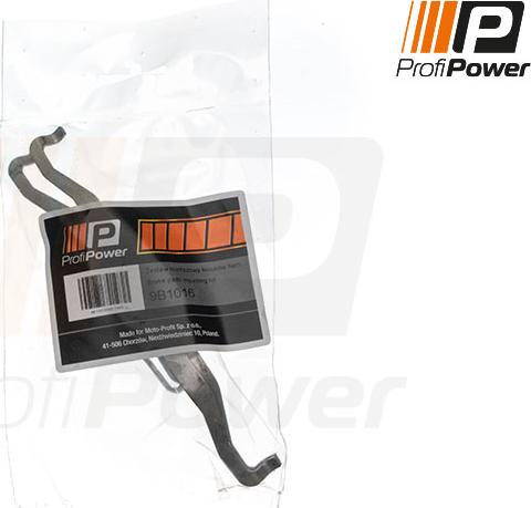ProfiPower 9B1016 - Set accesorii, placute frana aaoparts.ro