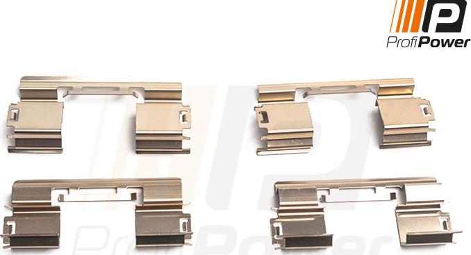 ProfiPower 9B1111 - Set accesorii, placute frana aaoparts.ro