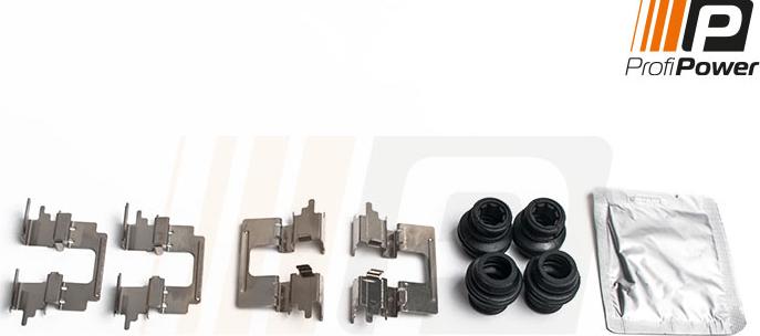 ProfiPower 9B1185 - Set accesorii, placute frana aaoparts.ro