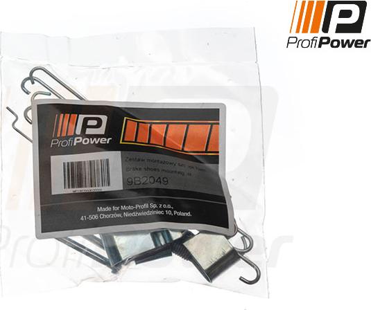 ProfiPower 9B2049 - Set accesorii, sabot de frana aaoparts.ro