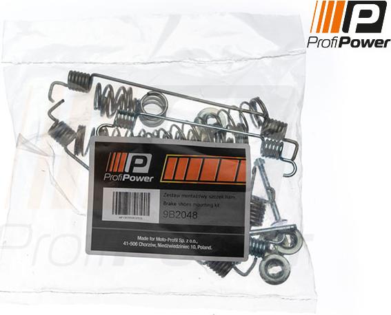ProfiPower 9B2048 - Set accesorii, sabot de frana aaoparts.ro
