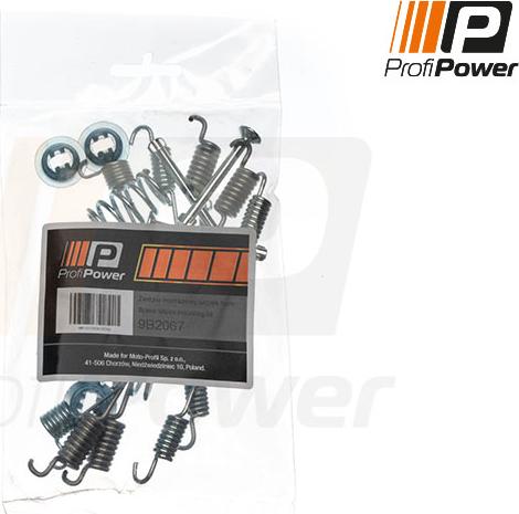 ProfiPower 9B2067 - Set accesorii, sabot de frana aaoparts.ro