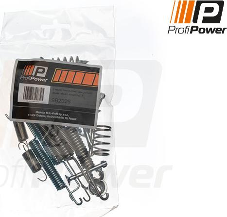 ProfiPower 9B2026 - Set accesorii, sabot de frana aaoparts.ro