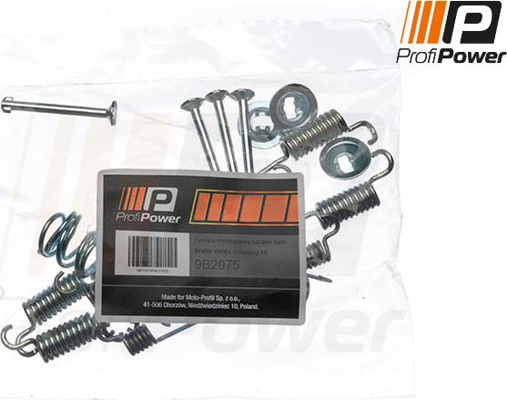 ProfiPower 9B2075 - Set accesorii, sabot de frana aaoparts.ro