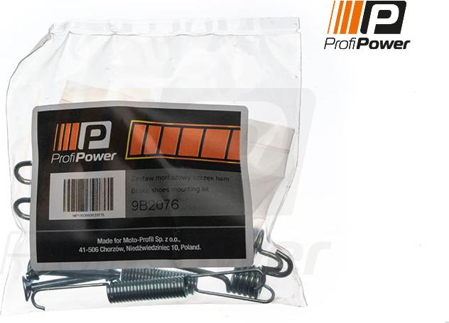 ProfiPower 9B2076 - Set accesorii, sabot de frana aaoparts.ro