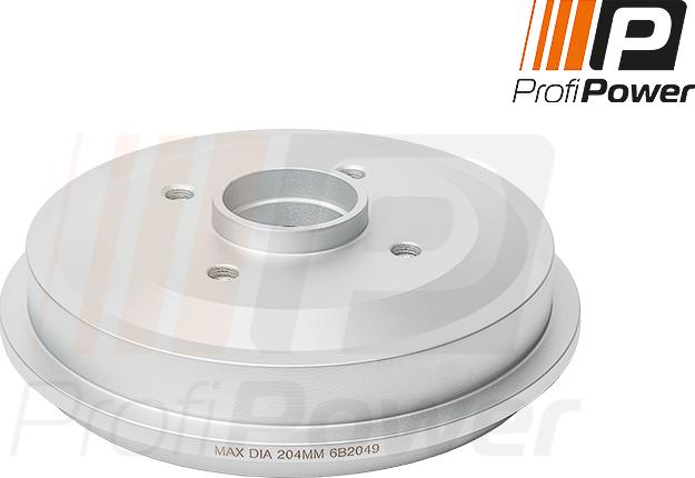 ProfiPower 6B2049 - Tambur frana aaoparts.ro