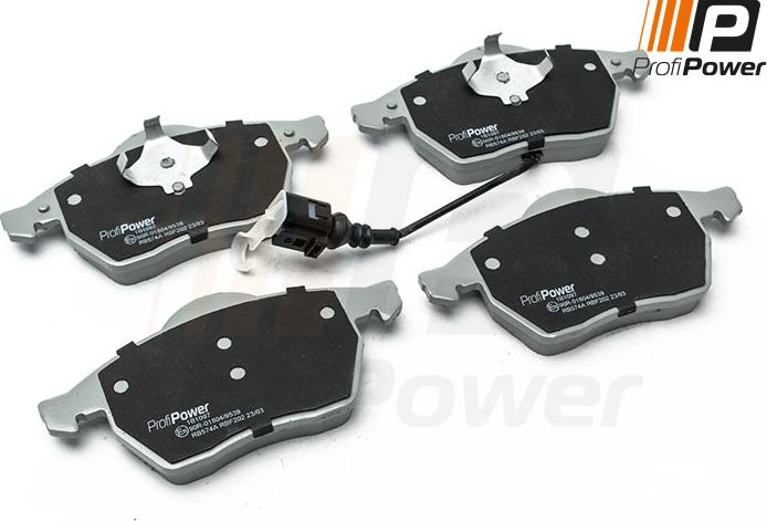 ProfiPower 1B1097 - Set placute frana,frana disc aaoparts.ro