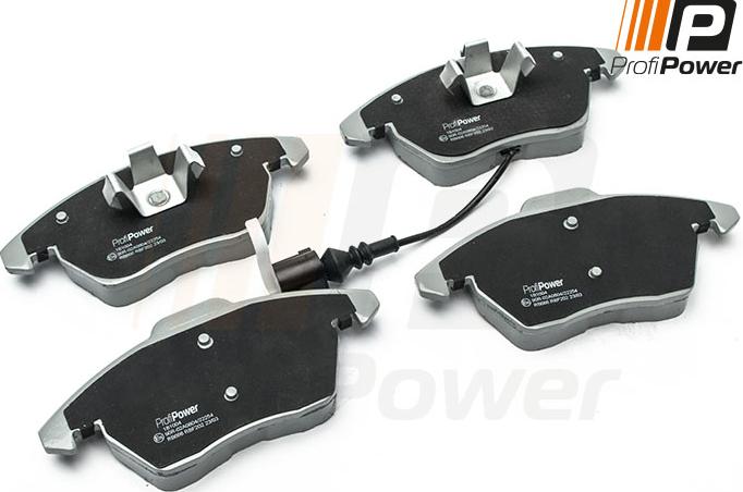 ProfiPower 1B1004 - Set placute frana,frana disc aaoparts.ro