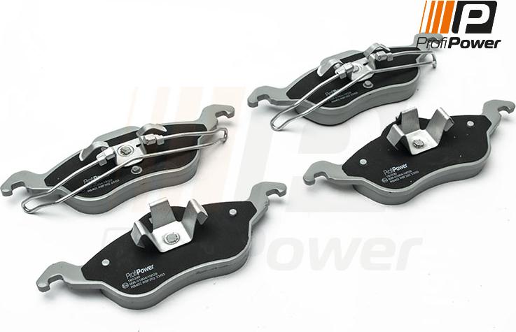ProfiPower 1B1030 - Set placute frana,frana disc aaoparts.ro