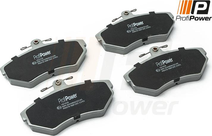ProfiPower 1B1038 - Set placute frana,frana disc aaoparts.ro