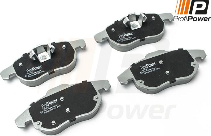 ProfiPower 1B1027 - Set placute frana,frana disc aaoparts.ro