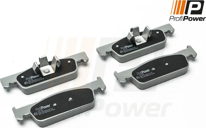 ProfiPower 1B1139 - Set placute frana,frana disc aaoparts.ro