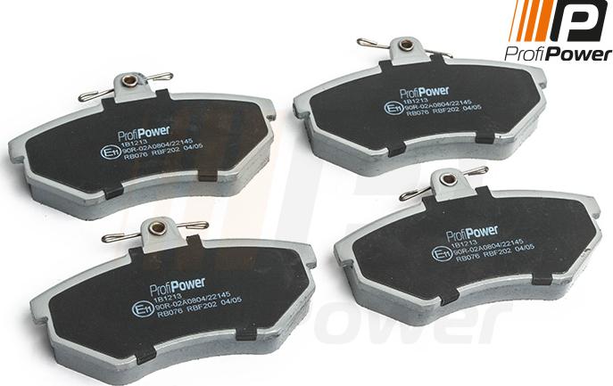 ProfiPower 1B1213 - Set placute frana,frana disc aaoparts.ro