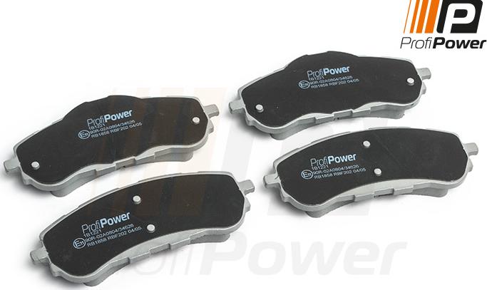 ProfiPower 1B1221 - Set placute frana,frana disc aaoparts.ro