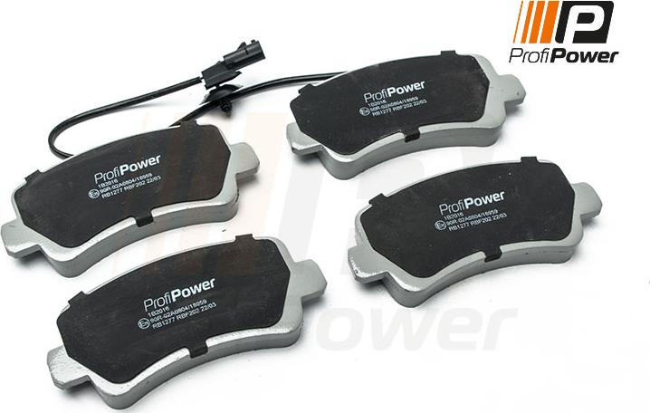 ProfiPower 1B2016 - Set placute frana,frana disc aaoparts.ro
