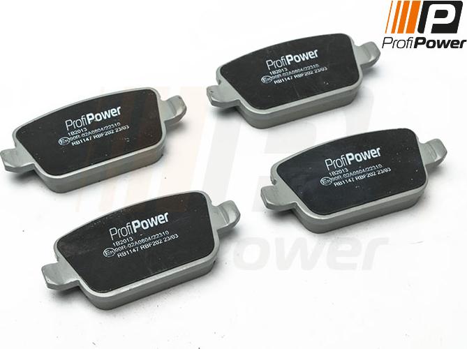 ProfiPower 1B2013 - Set placute frana,frana disc aaoparts.ro