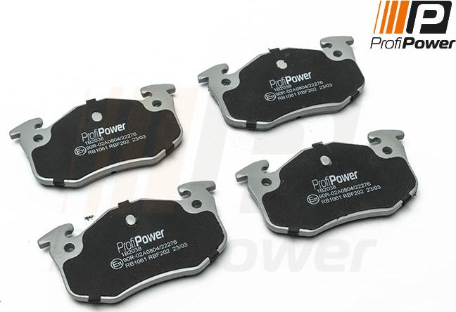 ProfiPower 1B2038 - Set placute frana,frana disc aaoparts.ro