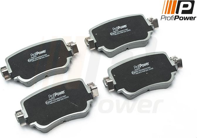 ProfiPower 1B2075 - Set placute frana,frana disc aaoparts.ro