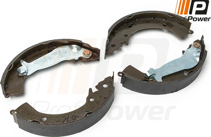 ProfiPower 2B0075 - Set saboti frana aaoparts.ro