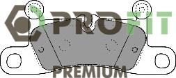 Profit 5005-4424 - Set placute frana,frana disc aaoparts.ro