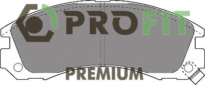 Profit 5005-0765 - Set placute frana,frana disc aaoparts.ro