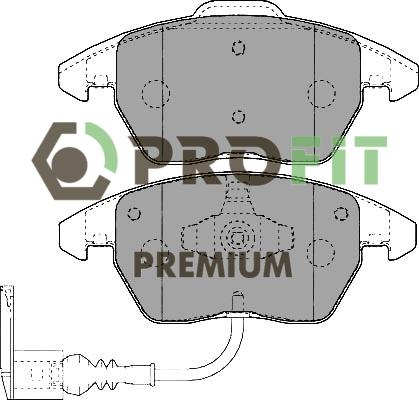 Profit 5005-1641 - Set placute frana,frana disc aaoparts.ro