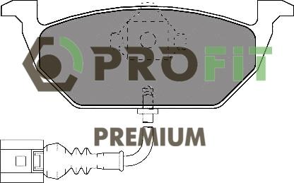Profit 5005-1398 - Set placute frana,frana disc aaoparts.ro