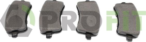 Profit 5000-4050 - Set placute frana,frana disc aaoparts.ro