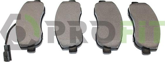 Profit 5000-4347 - Set placute frana,frana disc aaoparts.ro