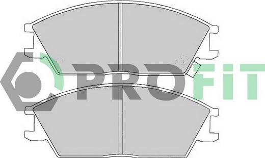 Profit 5000-0435 C - Set placute frana,frana disc aaoparts.ro