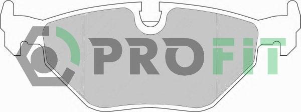 Profit 5000-0578 - Set placute frana,frana disc aaoparts.ro