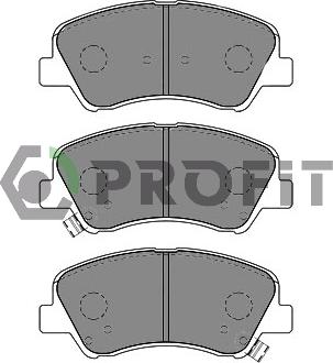 Profit 5000-0625 - Set placute frana,frana disc aaoparts.ro