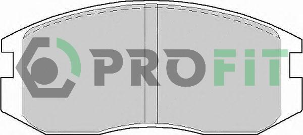 Profit 5000-0759 - Set placute frana,frana disc aaoparts.ro