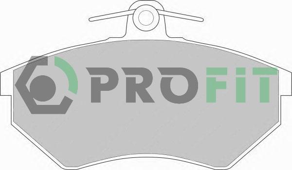 Profit 5000-0775 - Set placute frana,frana disc aaoparts.ro