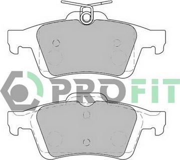 Profit 5000-1931 - Set placute frana,frana disc aaoparts.ro