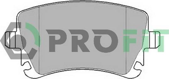 Profit 5000-1644 C - Set placute frana,frana disc aaoparts.ro