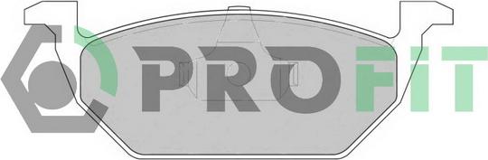 Profit 5000-1094 C - Set placute frana,frana disc aaoparts.ro